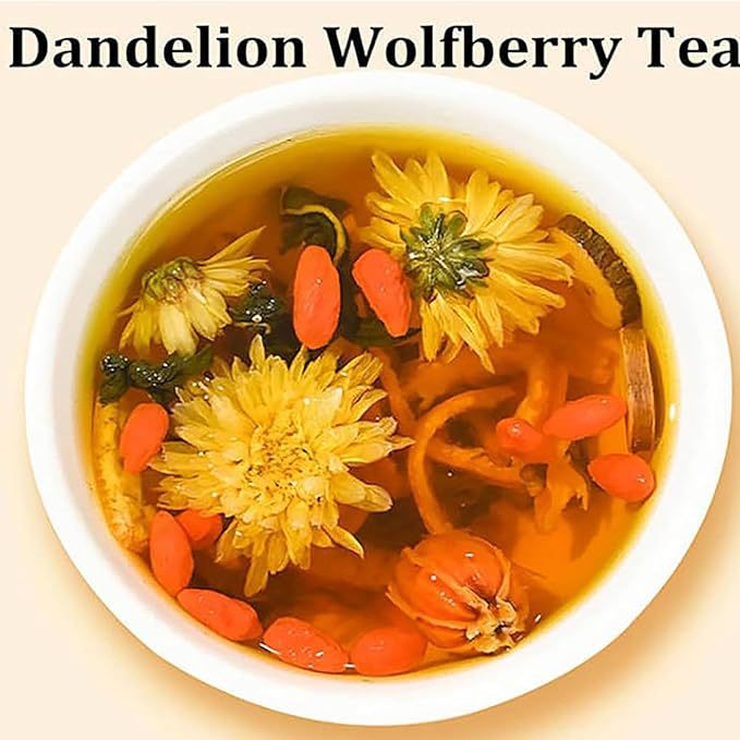タンポポクコハーブティー - 50ティーバッグ、菊とみかんの - Herbal Wellness Blend のレビューと価格