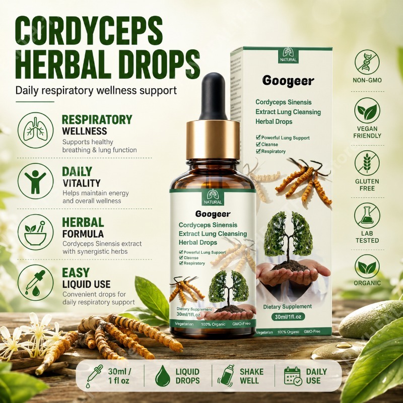 冬虫夏草エキスハーブドロップス植物由来ウェルネスサプリメント - Herbal Wellness Water のレビューと価格