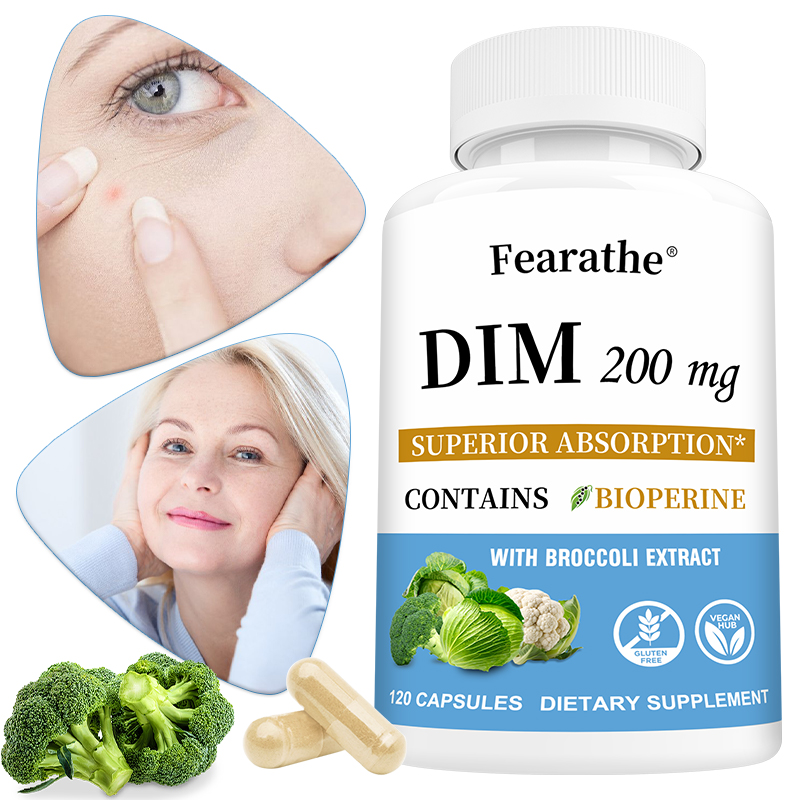 DIM 200mgカプセル（バイオペリン配合）、ハーブサプリ - Herbal Wellness Water のレビューと価格