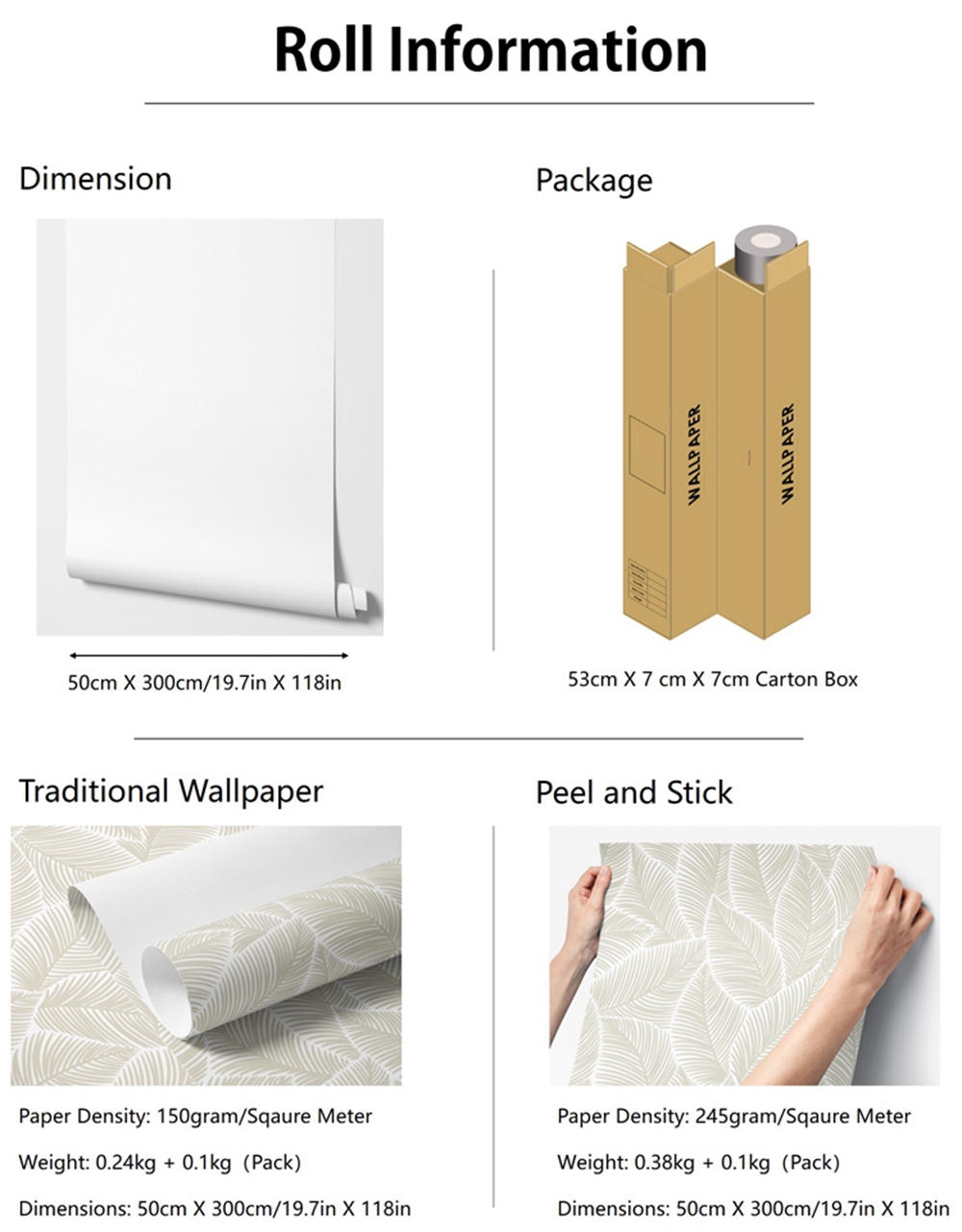 ファームハウスコテージ壁紙ピールアンドスティック、グリーンカ - Herbal Wallpaper のレビューと価格